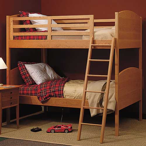 solid wood bunkbeds handcrafted in Vermont