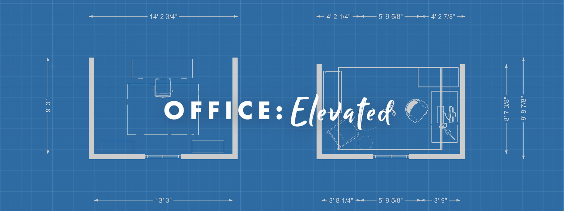 office elevated blueprints 