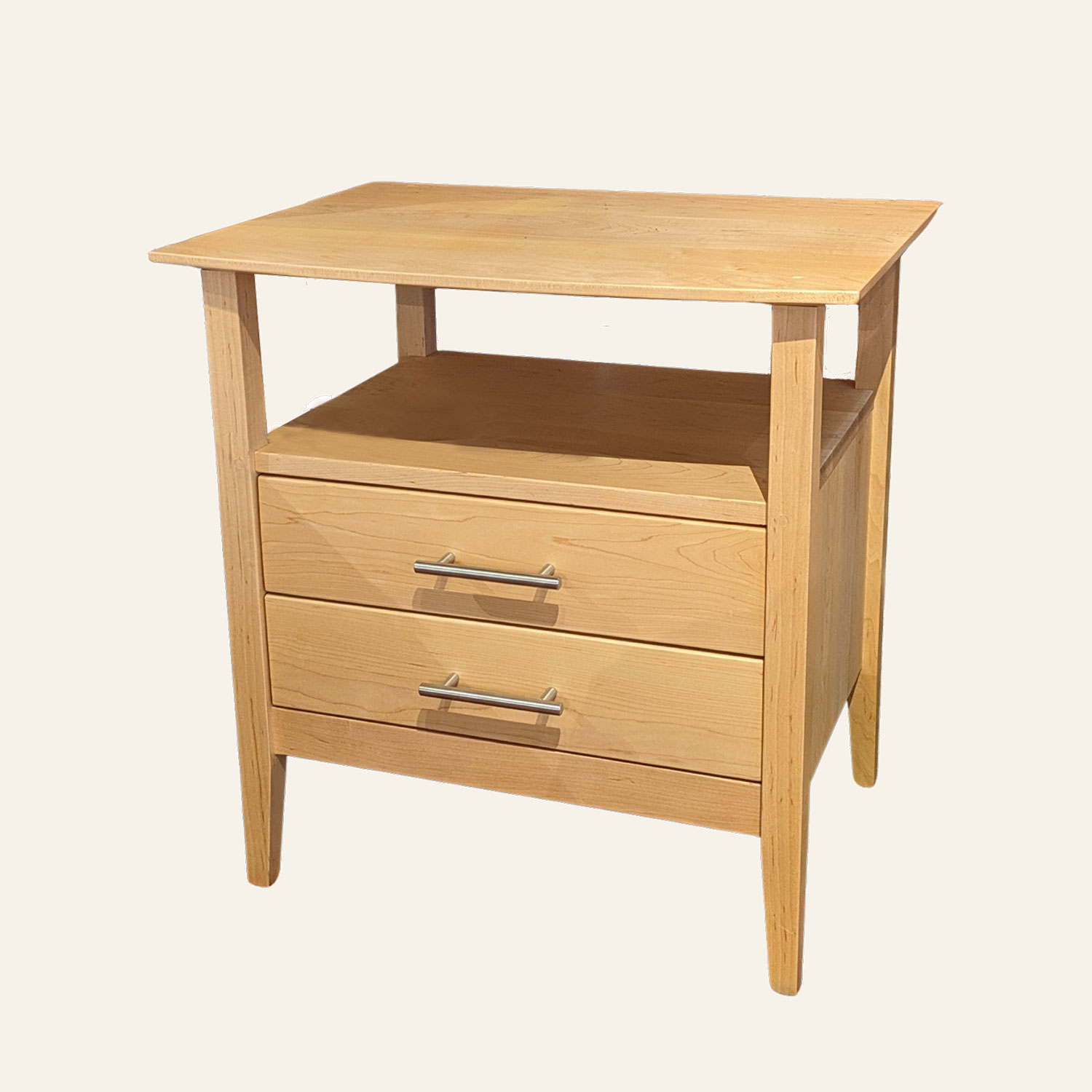 Wood Hyde Park Night Table For Sale Pompanoosuc Mills
