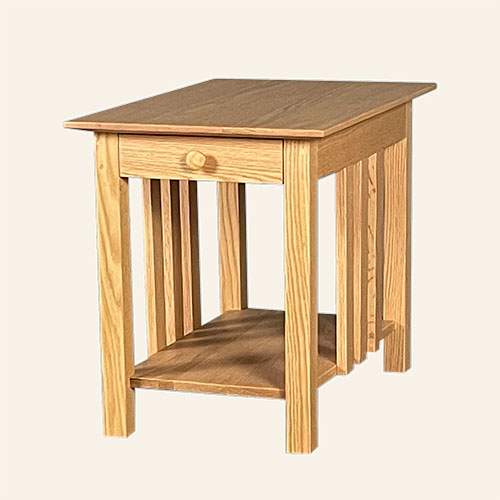 Mission End Table 259043