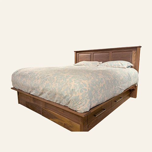 New England Panel Storage Bed