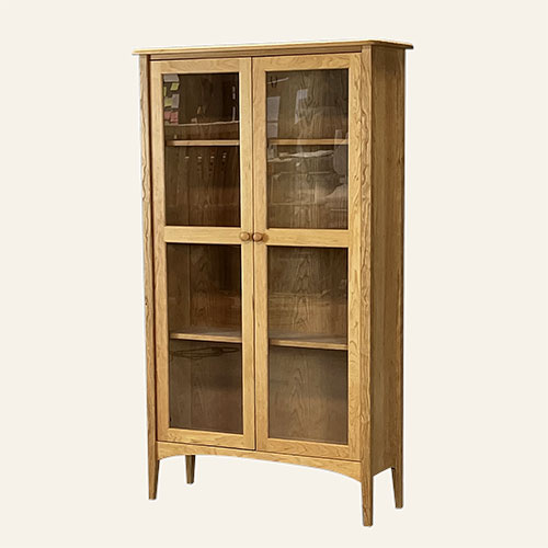New England Bookcase w/doors