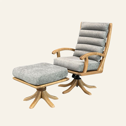 square thumbnail of Stratton Living Room Seating Armchair and Ottoman