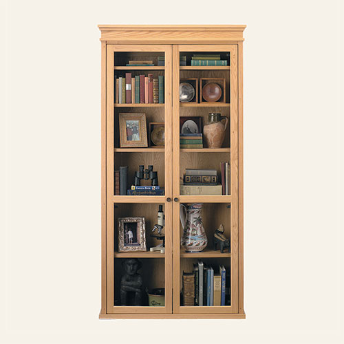 Sheffield Bookcase w/doors 266181