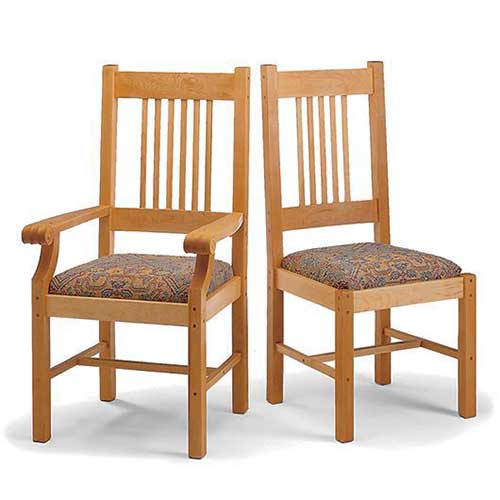 Brandon Mission Dining Chair