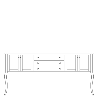 84" l-straight front, starting at 3865