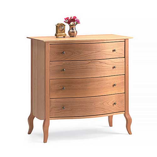 solid wood bedroom dresser handcrafted in VT