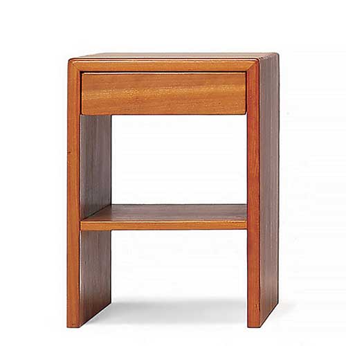 solid wood danish modern bedroom nightstand
