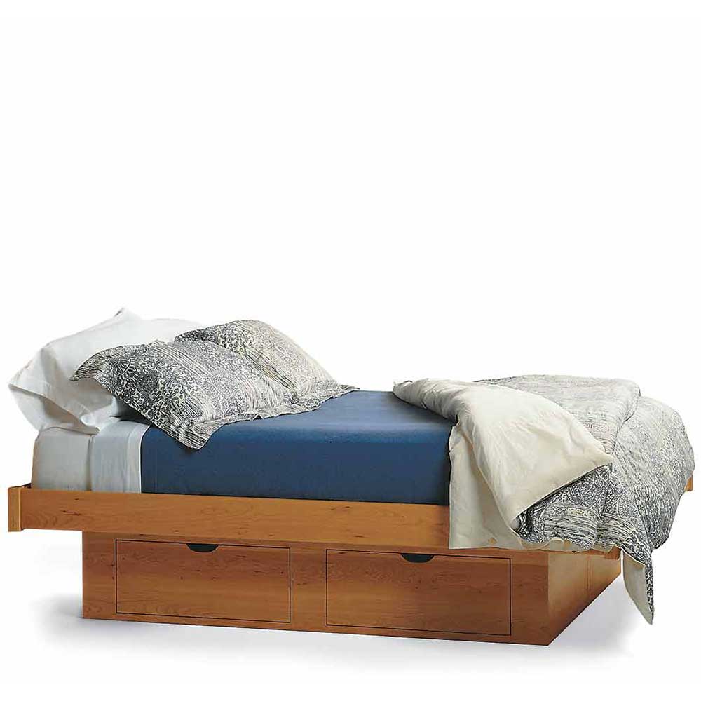 Floating Platform Storage Bed