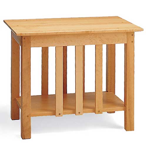 Mission End Table