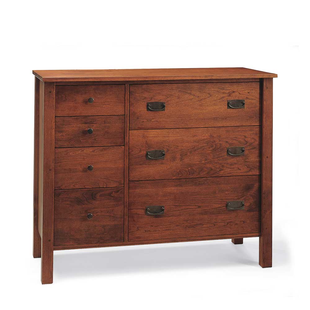 solid cherry wood bedroom dresser made in Vermont