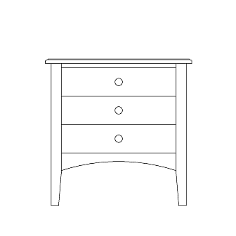 3-drawer, starting at 1500