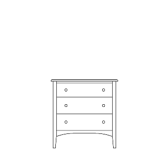 3-drawer petite, starting at 2395