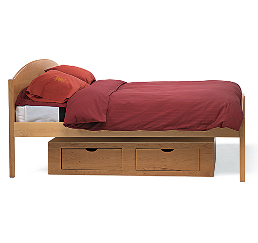 solid wood under-bed storage made in Vermont