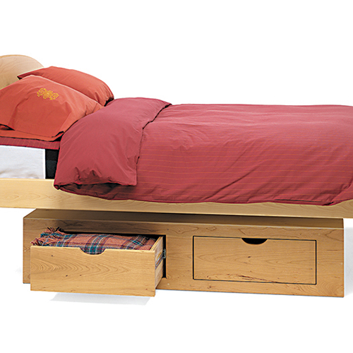 solid wood under-bed storage made in Vermont