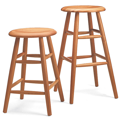 Scooped Seat Roundtop Barstool