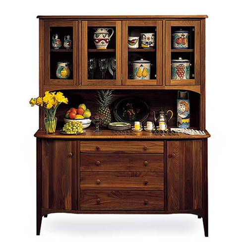 solid wood dining room buffet handcrafted in VT