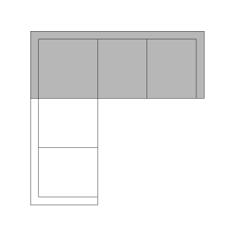 Loveseat-Couch-Left, starting at 9250