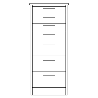 7-drawer, starting at 2580