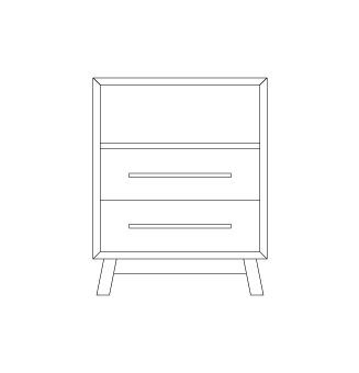 2-drawer, starting at 1910