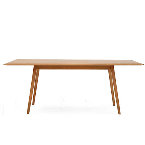 solid wood cherry dining table made in Vermont