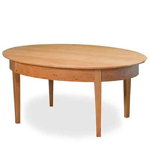 solid wood cherry coffee table handcrafted in VT