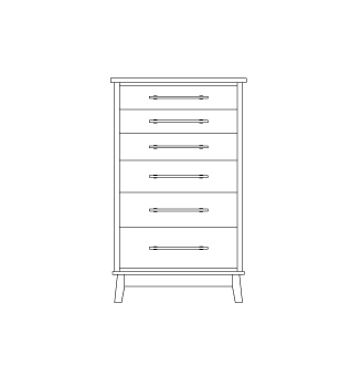 6-drawer vertical, starting at 6275