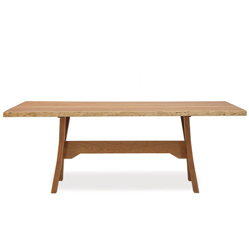 solid wood live edge dining room dining table.