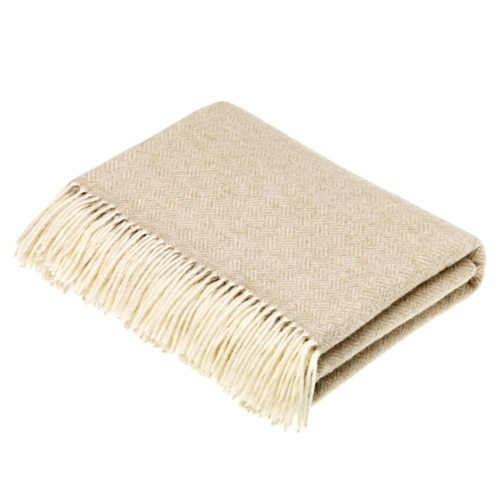 parquet merino lambswool throw