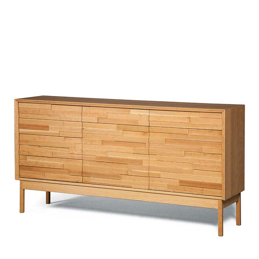 corinth server in solid cherry