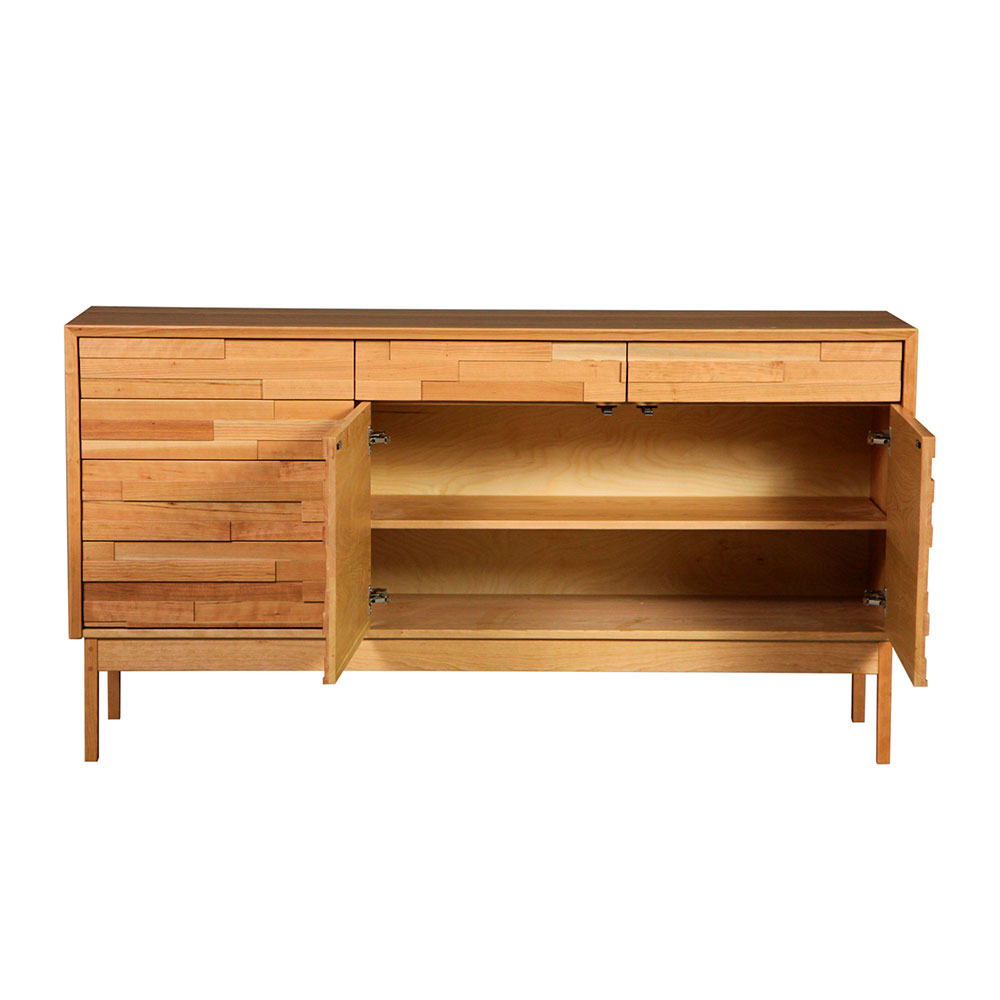 corinth server in solid cherry