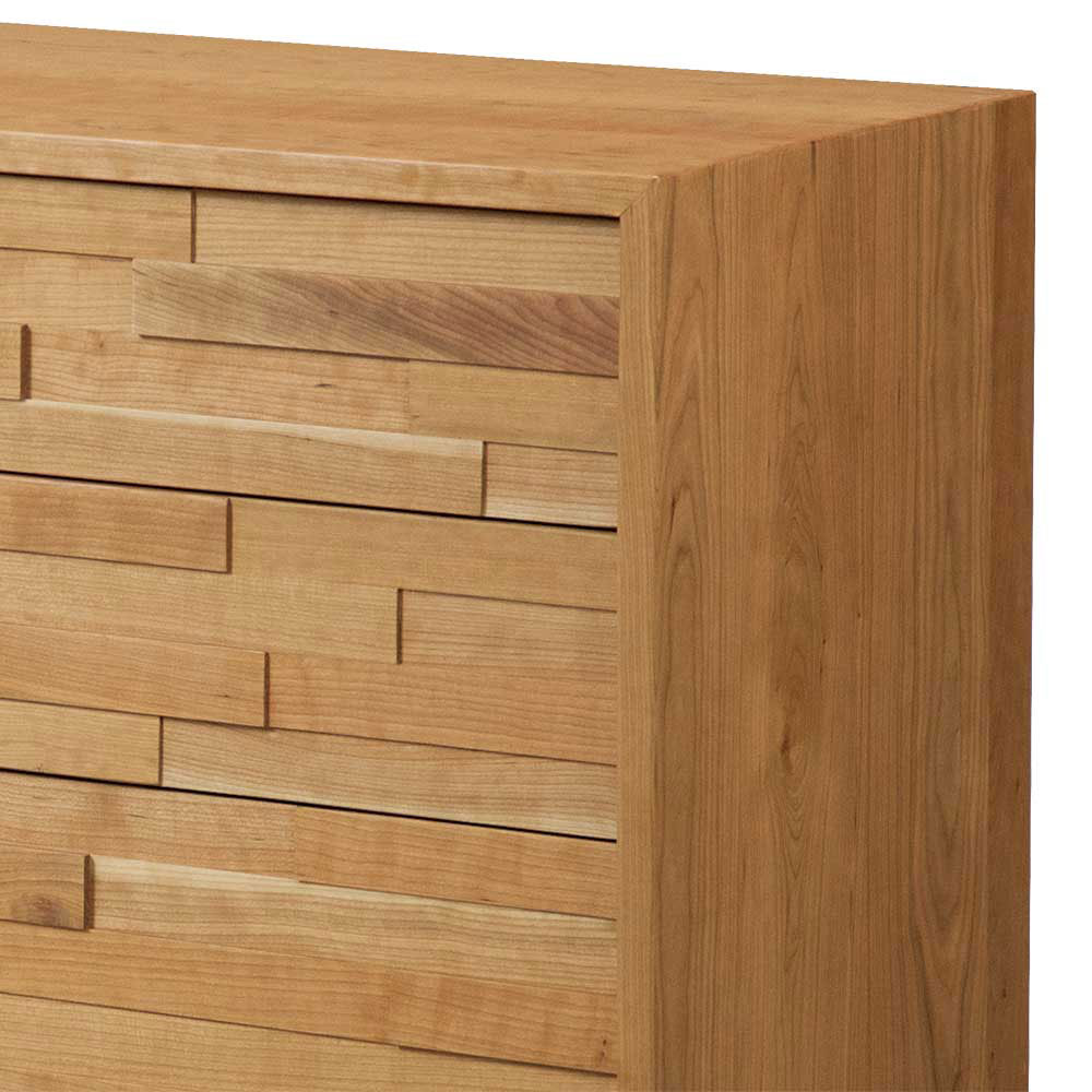 corinth dresser 6 drawers in solid cherry