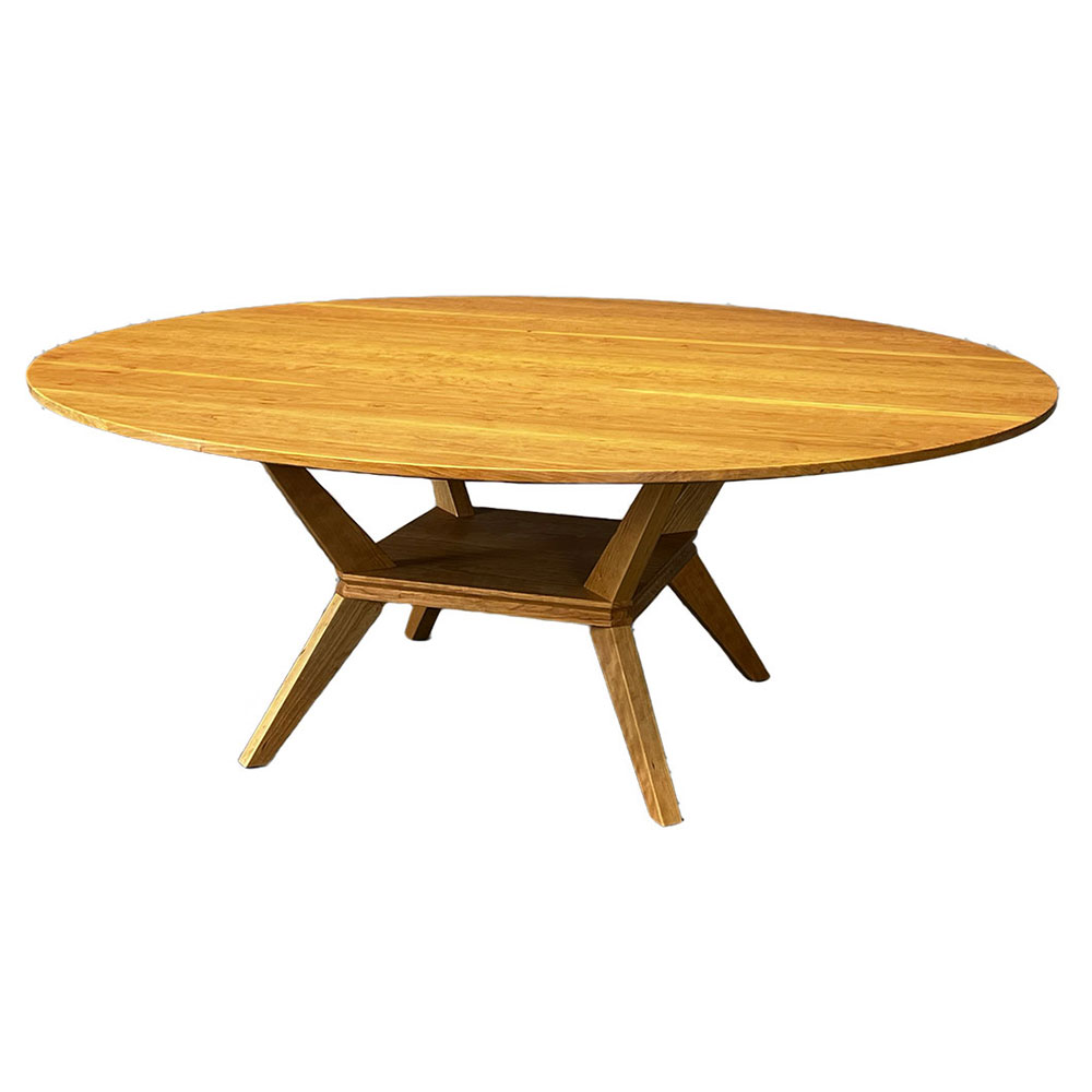 round killington dining table in cherry