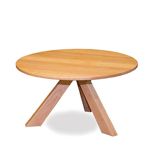 solid wood coffee table handcrafted in Vermont