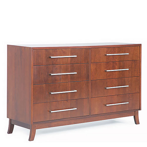 modern design solid wood dresser from Vermont