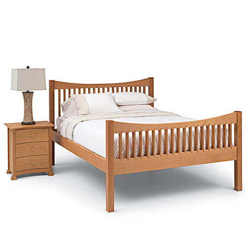 Mission Style Bed Handcrafted in Solid Wood