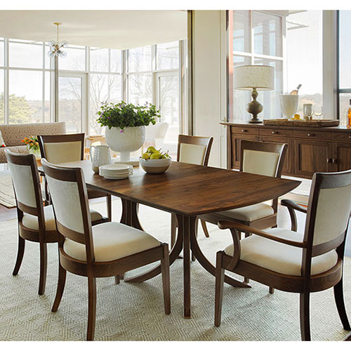 Vernon Pedestal Extension Table