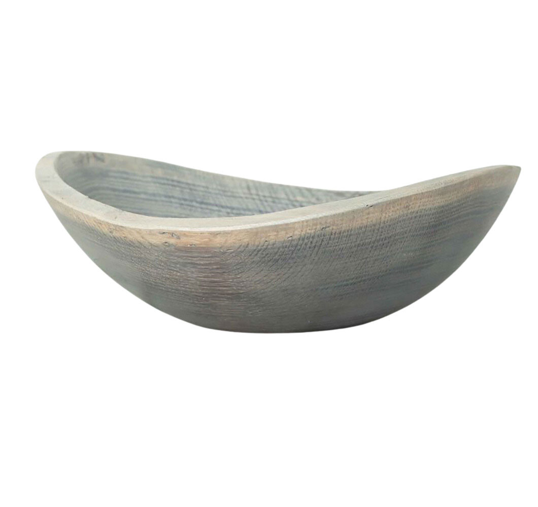 Live Edge Driftwood Oval Bowl