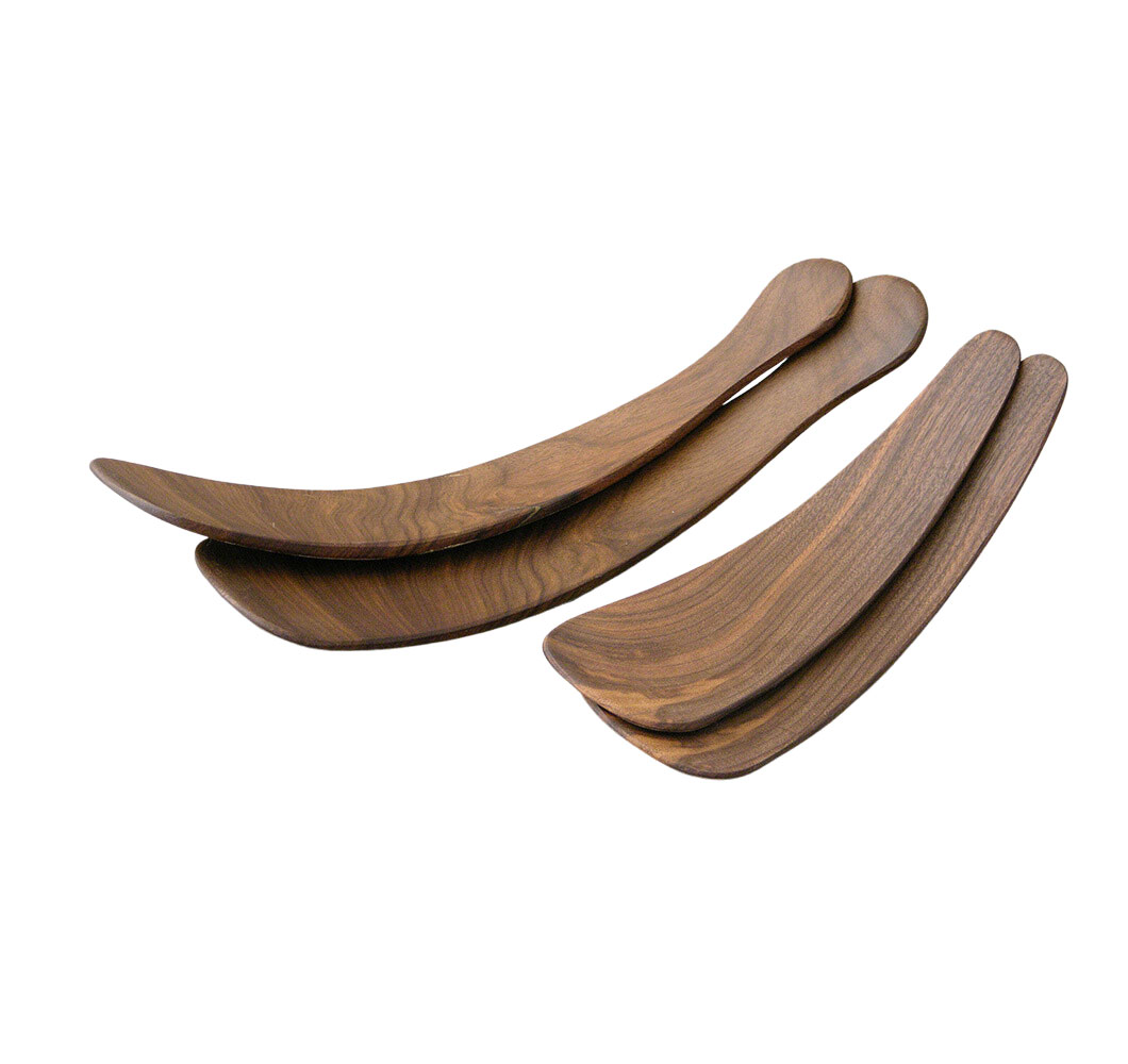 Black Walnut Salad Servers