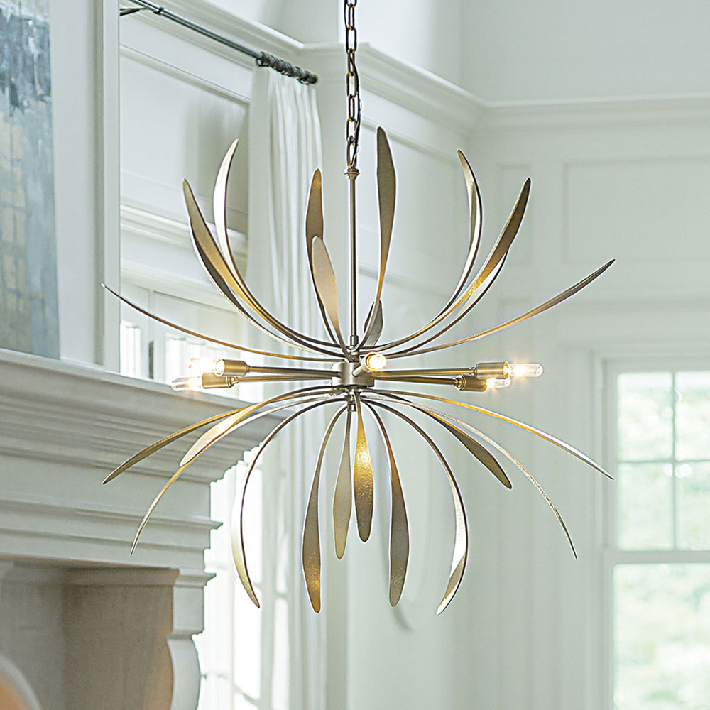 dahlia hand forged chandelier
