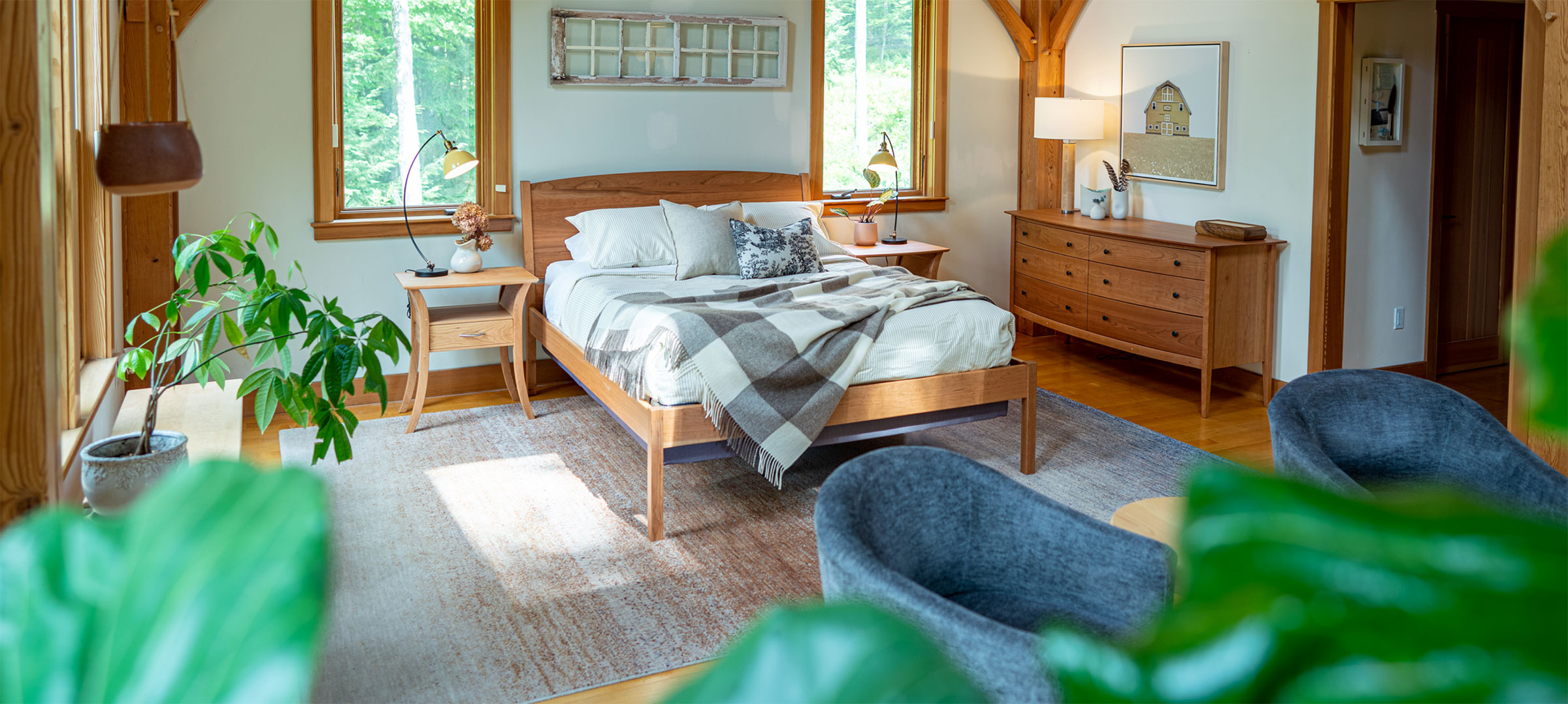 waterbury bed, vernon nightstand, chelsea dresser