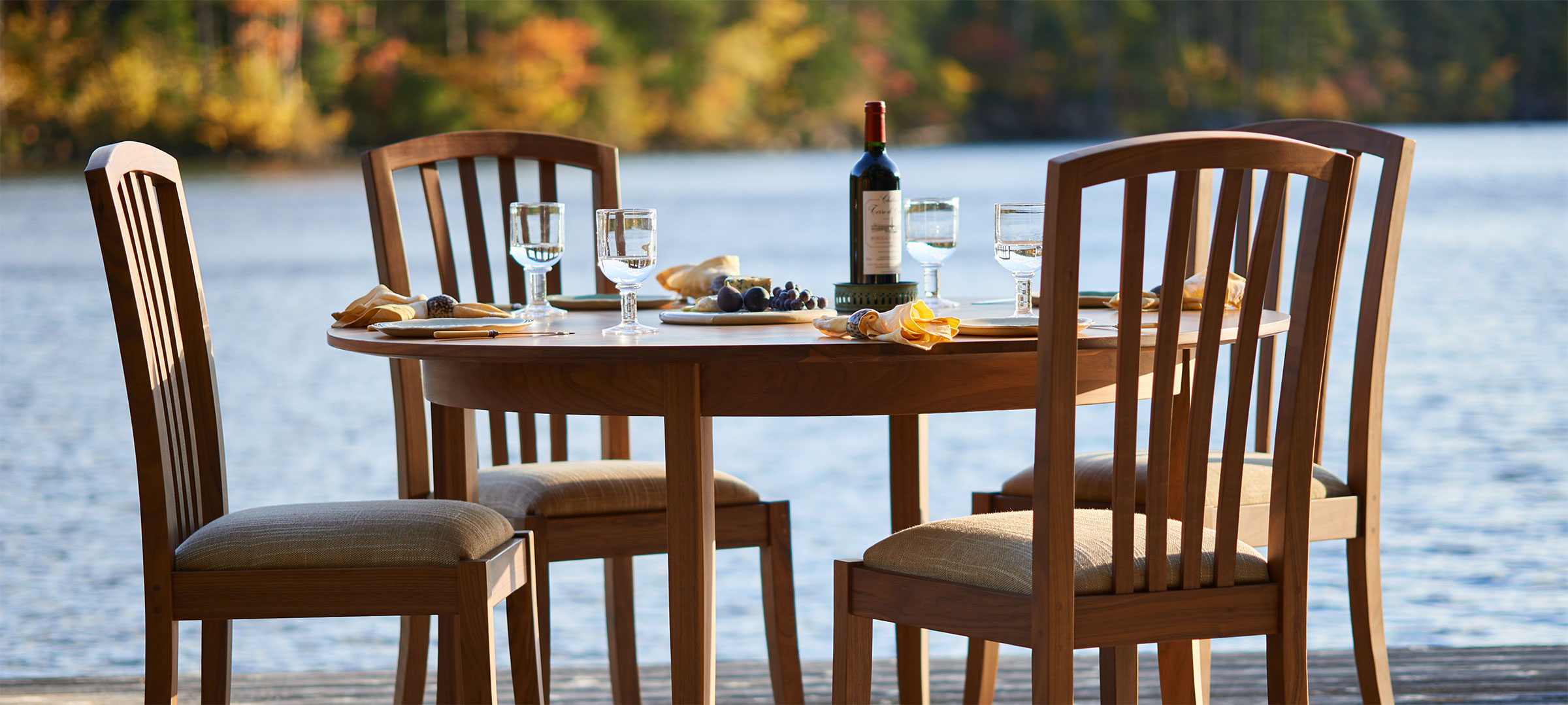 strafford dining table and tunbridge chairs lakeside