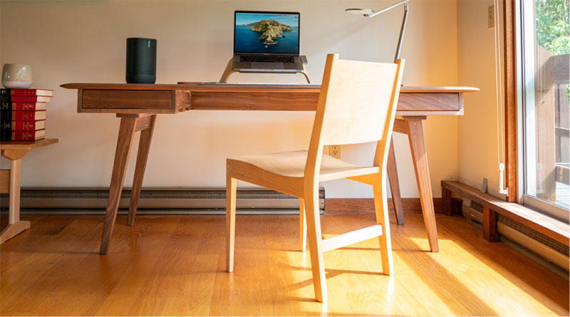 home office desk and chair