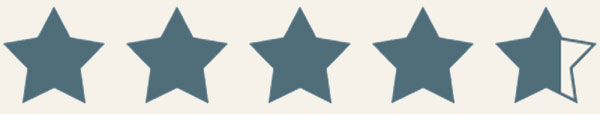 almost 5 stars