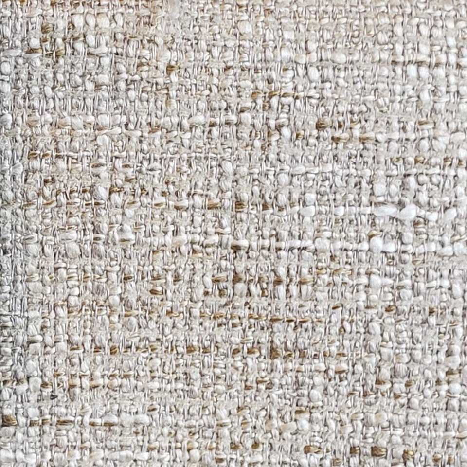 Large detail of swagger-beige upholstery