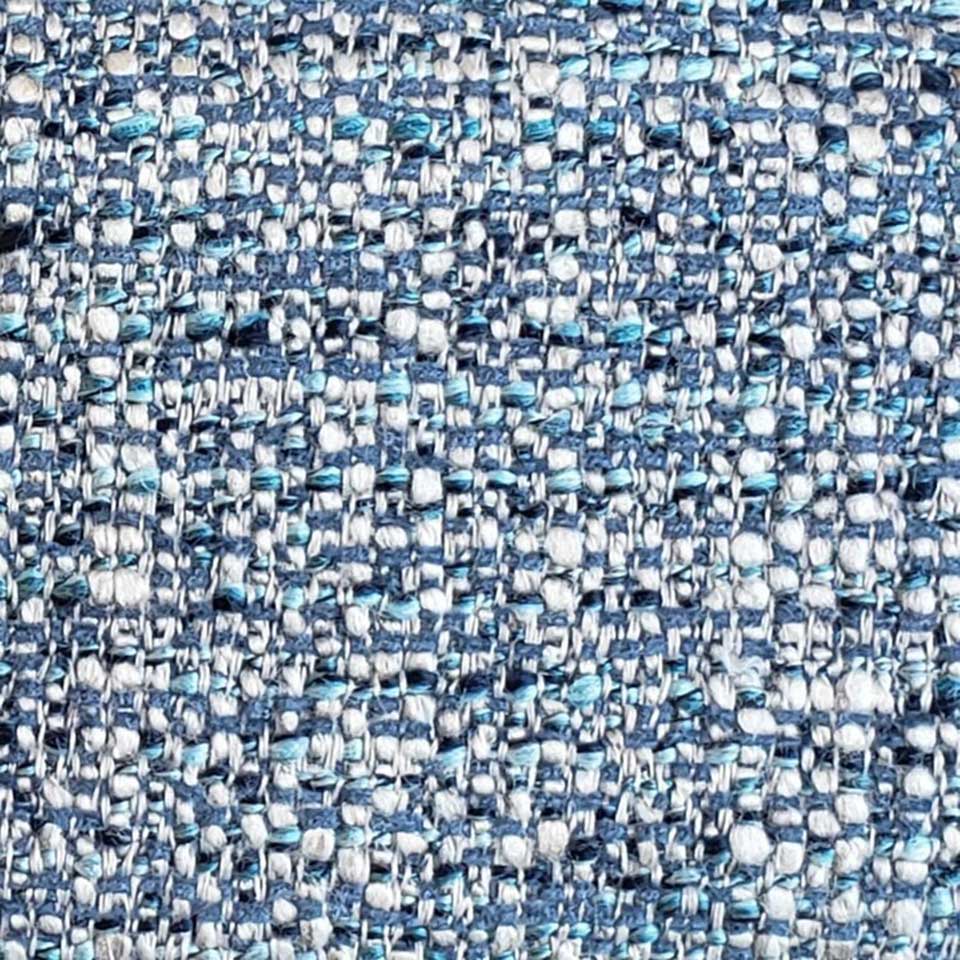 Large detail of swagger-denim upholstery
