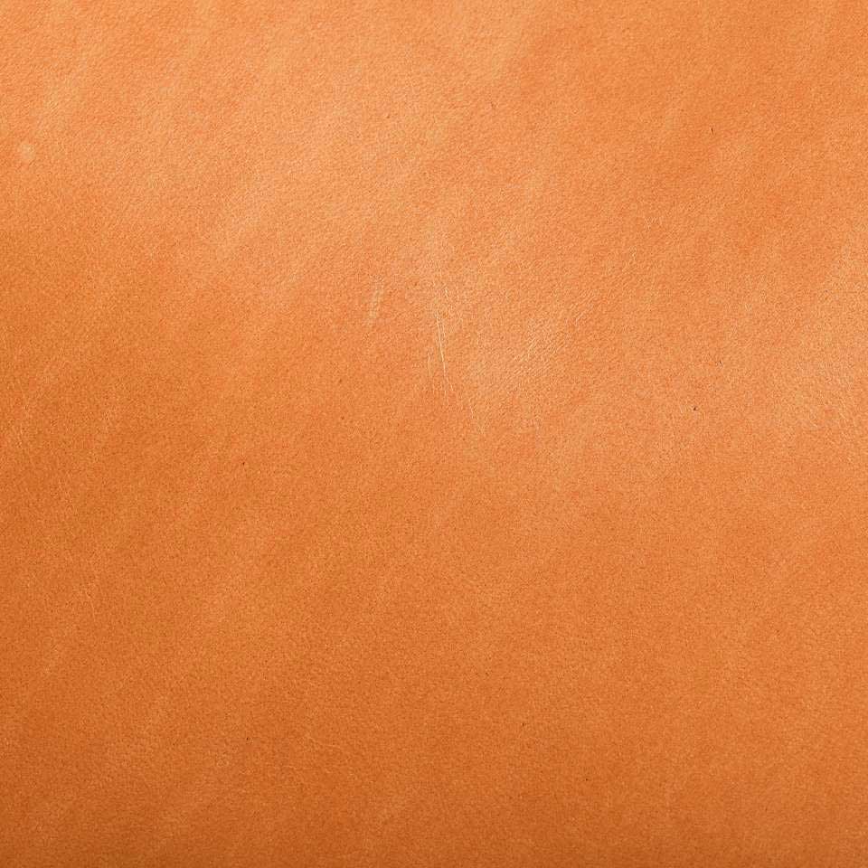 Large detail of mont blanc-tangerine upholstery