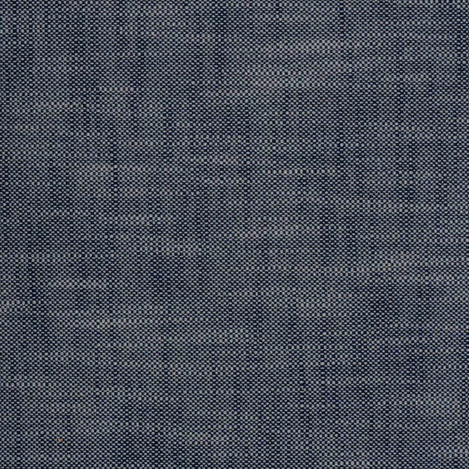 Large detail of rollo-indigo upholstery